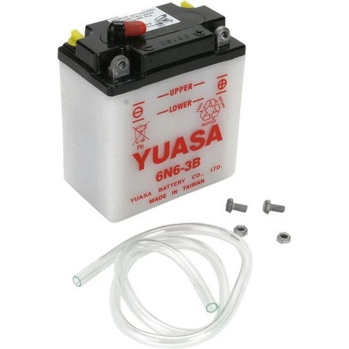 Yuasa Conventional Battery 6N6-3B #YUAM2660B for Honda