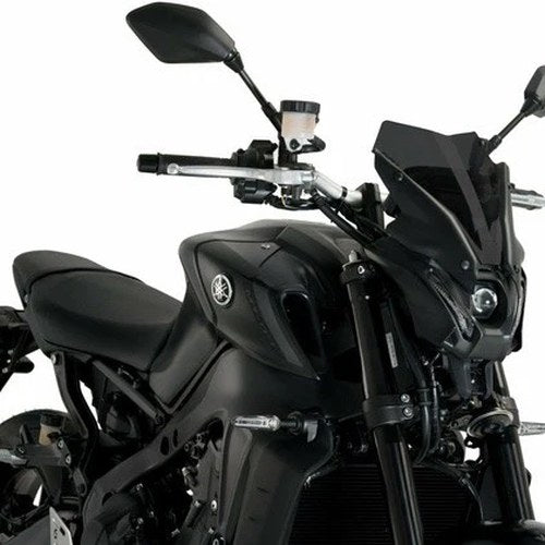 Puig Naked New Generation Sport Windscreen Dark Smoke fits Yamaha MT-09 2021