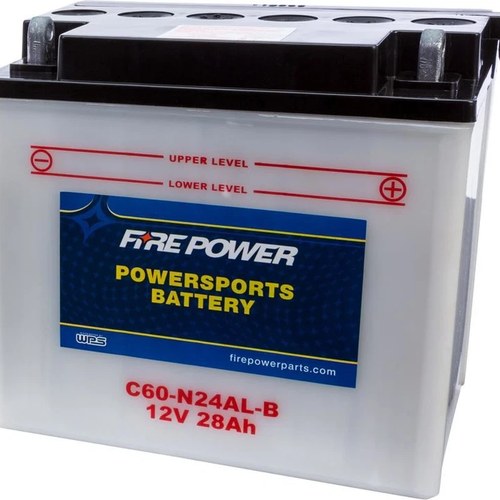 Wps Fire Power C60-N24AL-B Battery fits Suzuki RE5 1976