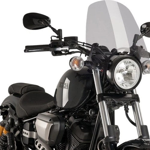Puig Naked Touring Windscreen Light Smoke #9438H fits Yamaha Bolt 2014-2018