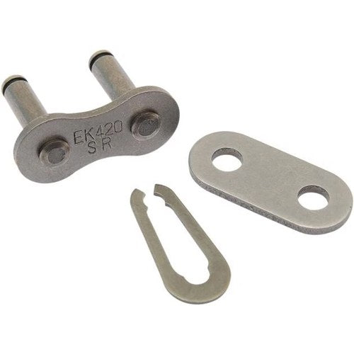 EK 420 SR Series Heavy-Duty Non-Sealed Chain Spj Clip-Type Master Link Natural