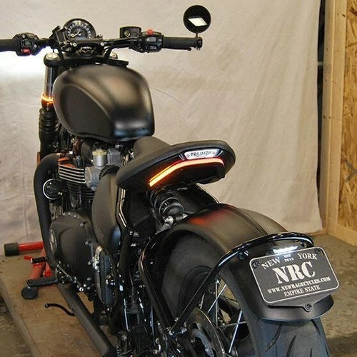 New Rage Cycles Fender Eliminator w/Standard License Bracket BOBBER-FE-S Triumph