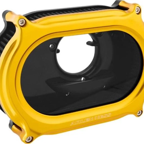 Arlen Ness Stage II Method Air Cleaner Kit Gold #600-215 Harley Davidson