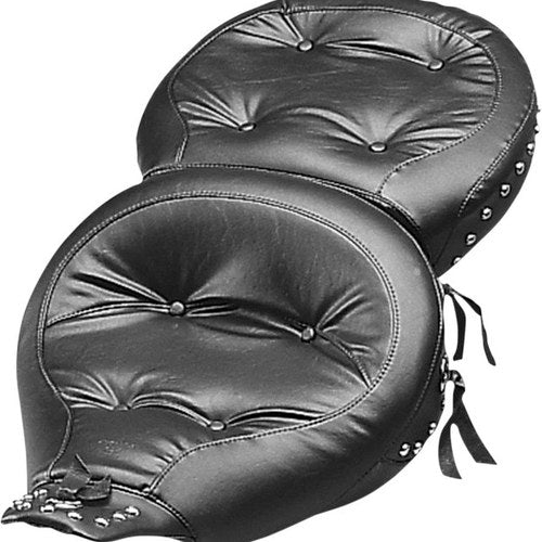Mustang Regal Wide Touring Seat Studded/Conchos #75555 Harley Davidson