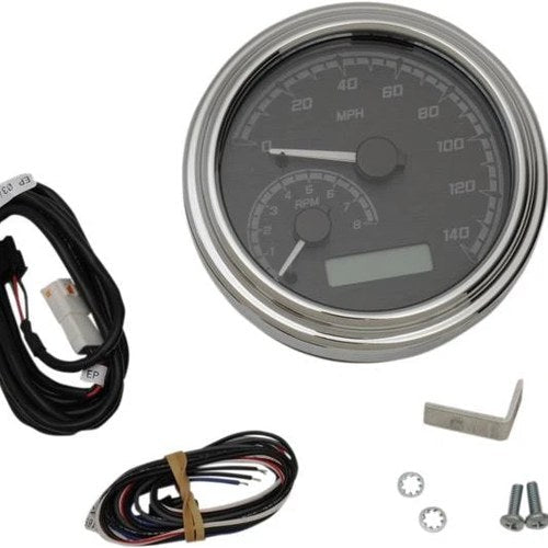 Dakota Digital 4.5" Mvx Analog Gauge System Chrome/Black MVX-2011-KG-C