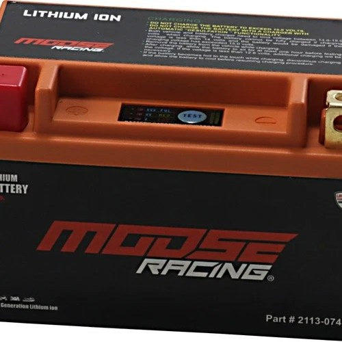 Moose Lithium-Ion Battery #202985 for Aprilia/Honda/Kawasaki/KTM/Suzuki