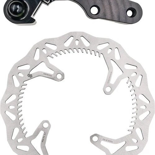 GBrakes Solid Wave Front Brake Rotor Kit GBDOS216