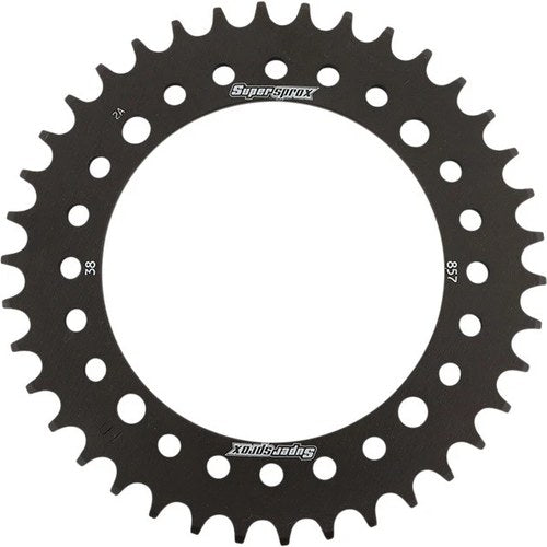 Supersprox Racing Steel Rear Sprocket 520 38T Black Yamaha XT600E/XT600