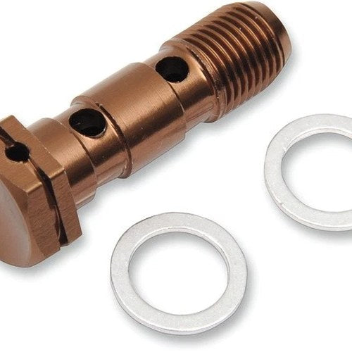 Shindy Aluminum Double Banjo Bolt 10mm x 1.0mm