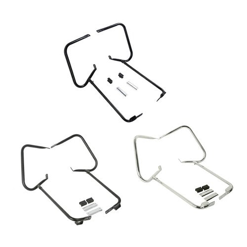 Saddlebag Bracket Guard Bar Fit For Harley Touring Road King Street Glide 97-08