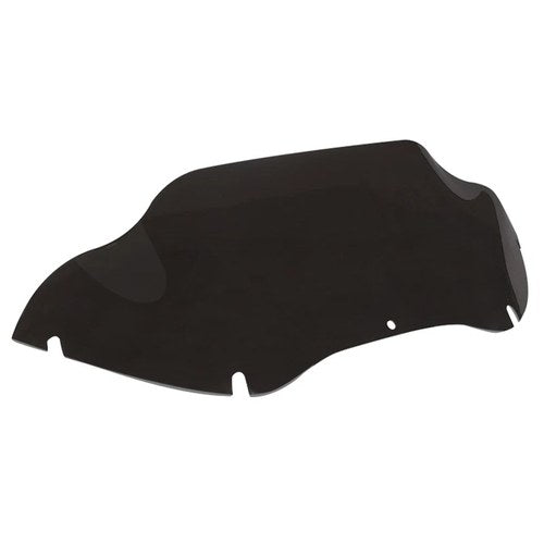 9.5" Black Wave Windshield Windscreen Fit For Harley Road Glide Fltr 1989-2013