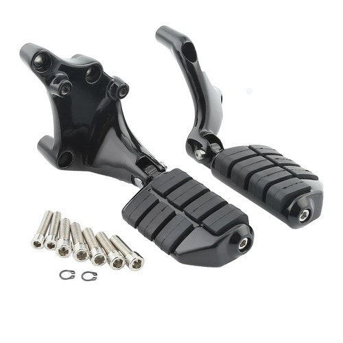 Rear Passenger Foot Pegs Footpeg/Mount Fit For Harley Sportster XL883 1200 14-22