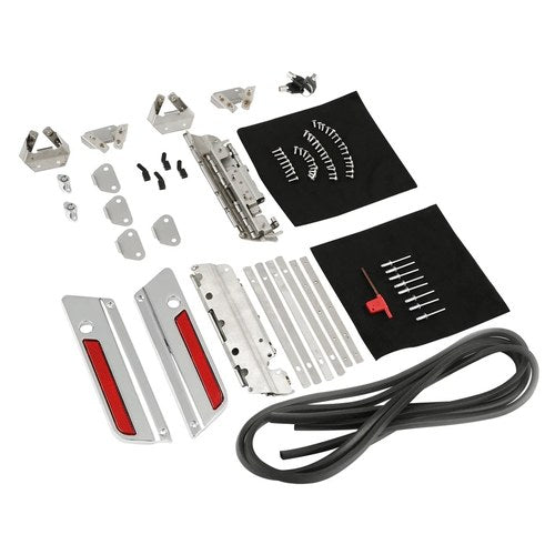 Saddle Bag Latch Lids Hardware Hinge Lock Kit Fit For Harley Touring 1993-2013