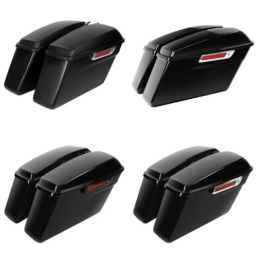 Hard Saddlebags Saddle Bags Fit For Harley Touring Road Glide King 1993-2013 US