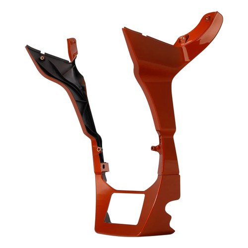 Fairing Spoilers Cover Fit For Harley Road Glide 17+ Scorched Orange/Black Denim