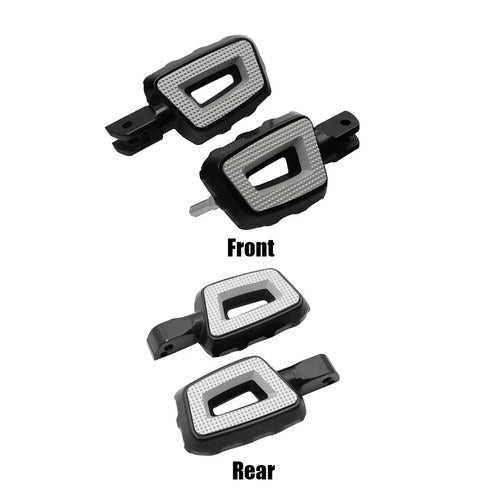 Driver Passenger Foot Pegs Rest Fit For Harley Softail Low Rider Standard 18-22