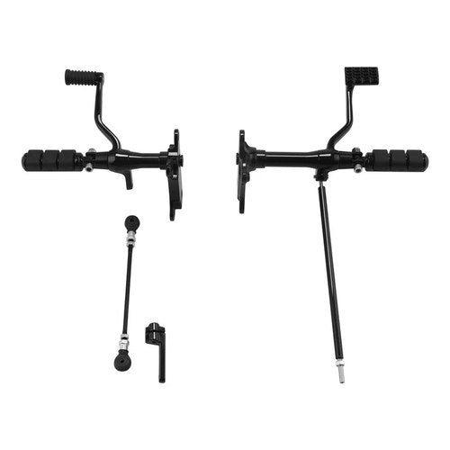Forward Control Pegs Lever Linkage Kit Fit For Harley Sportster XL883 1200 91-03