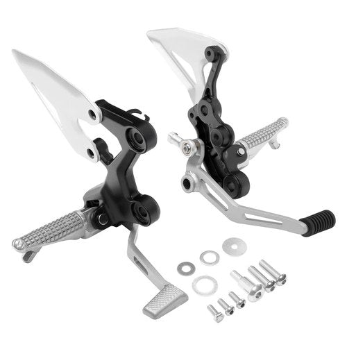Front Driver Foot Pegs Bracket Fit For Kawasaki Ninja 400 2018-2024 Z400 19-24