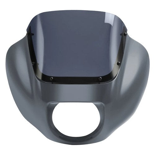Front Fairing Windshield Fit For Harley Softail Fxbb Fxlr 2018-2023 Gunship Gray