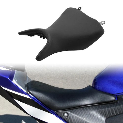 Black Driver Rider Seat Cushion Fit For Yamaha Yzf R3 2015-2024 MT03 2020-2024