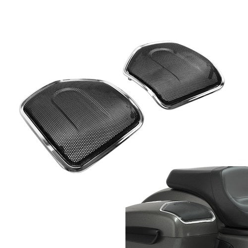 Saddlebag Lid Speakers Grills Fit For Indian Chieftain 19-25 Roadmaster Limited
