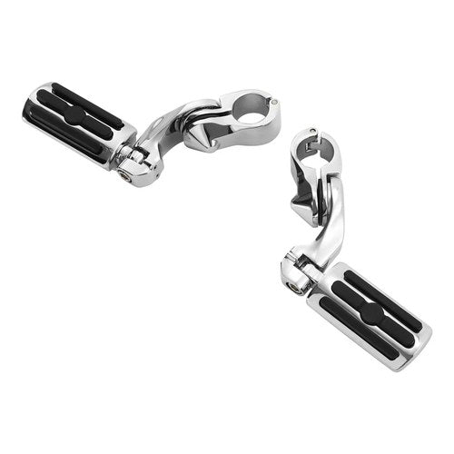 1.25" Highway Foot Pegs Pedals Fit For Harley Touring Road Electra Street Glide
