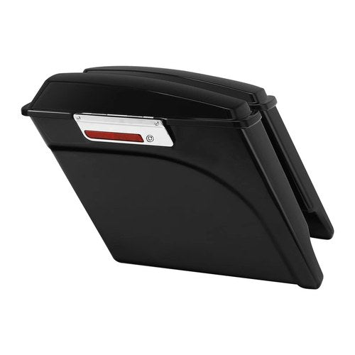 5" Stretched Hard Saddlebags Fit For Harley Touring Road King Street Glide 93-13