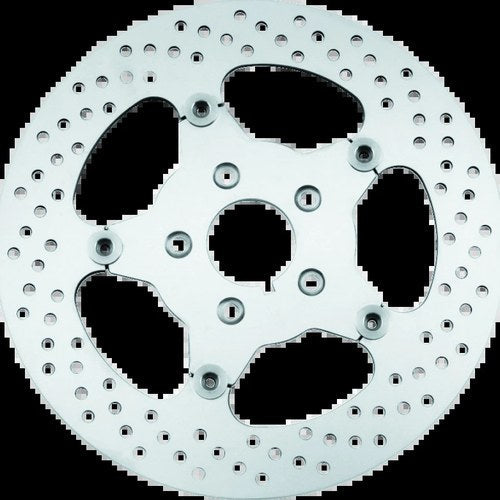 Bikers Choice For 00-17 Big Twin 11.5 Inch Polished Front Stainless Mirror Fltg