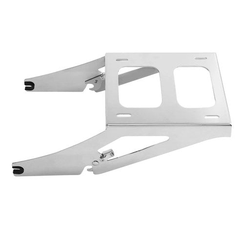 Chrome Two Up Mounting Luggage Rack Fit For Harley Softail Sport Glide 2018-up