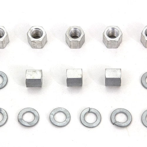 Colony 8107-16 Cadmium Cylinder Base Nuts and Washers Set