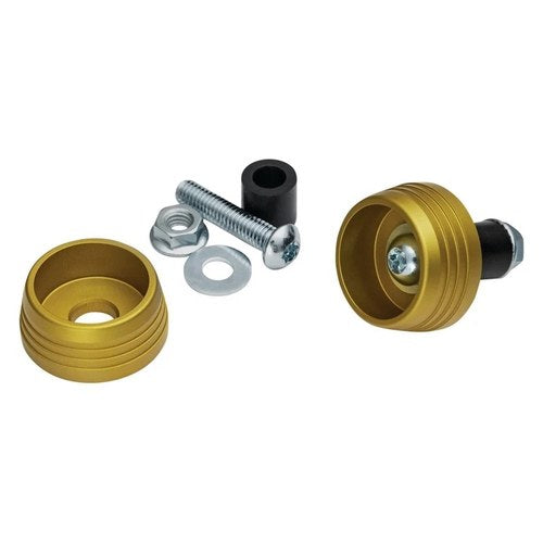 For BMW R1250GS 2019-2020 Kuryakyn 3801 Lodestar Gold Front Axle Sliders