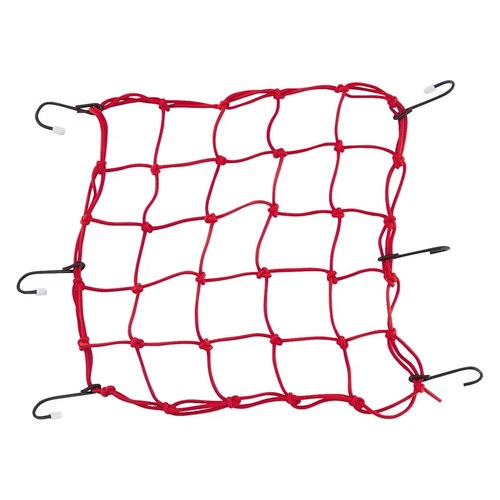 BikeMaster 100008 Red Stretch Cargo Net