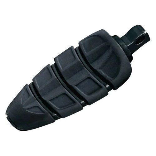 Kuryakyn 4317 Kinetic Driver's Foot Pegs Gloss Black