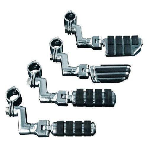 Kuryakyn Large Iso Offset Highway Pegs Chrome