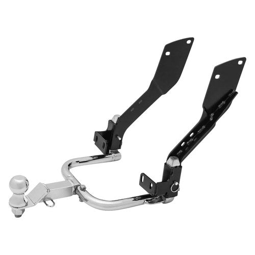 For Harley-Davidson Road King 14-21 Receiver Hitch Black/Chrome Trailer Hitch w