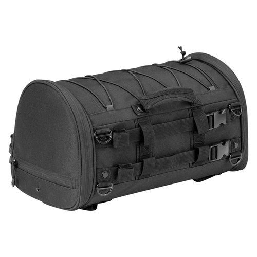 Kuryakyn 5213 Momentum Rambler Black Roll Bag