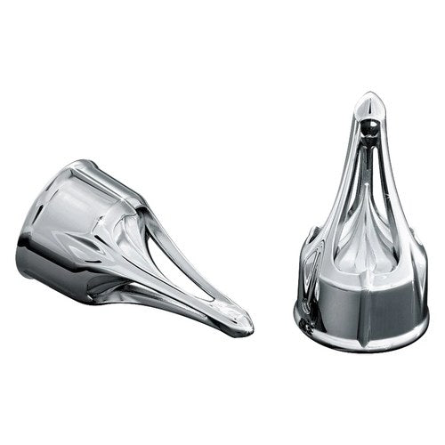 For Harley-Davidson Street 500 2015-2017 Kuryakyn Chrome Roman Axle Caps