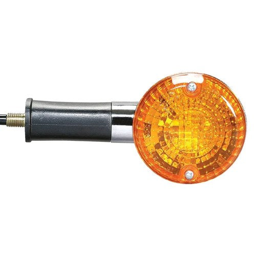 For Kawasaki Vulcan 500 96-09 DOT Black Plastic Rear Turn Signal