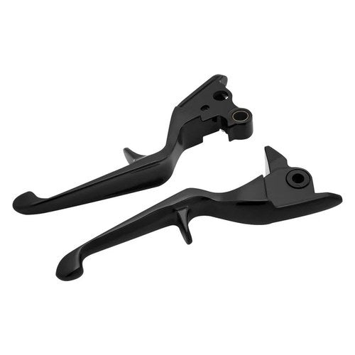 For Harley-Davidson Road King 2008-2013 Kuryakyn 1846 Gloss Black Trigger Levers