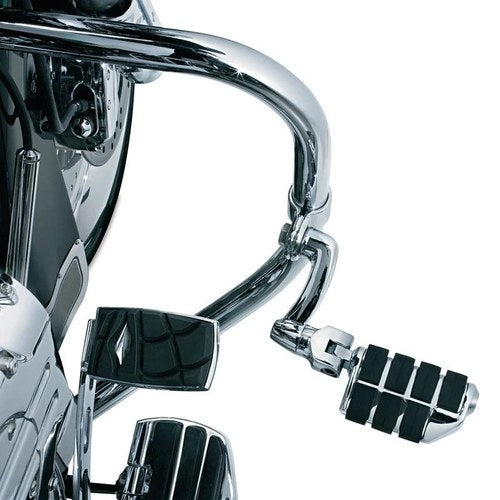 Kuryakyn 4575 Longhorn Offset Highway Foot Pegs Chrome
