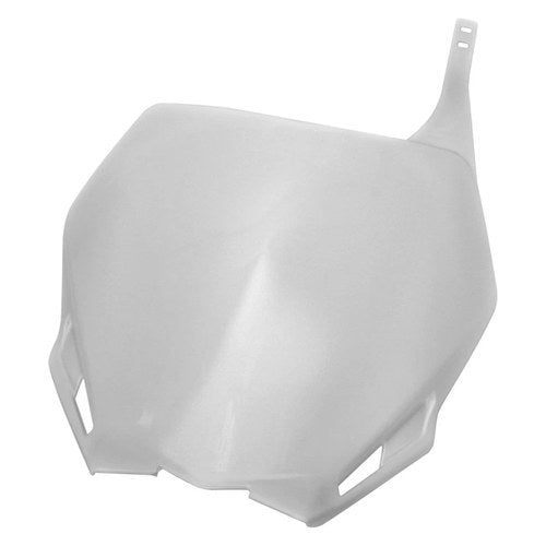 For Yamaha YZ125 06-09 Cycra w/o Upper Fork Guard Stadium White Number Plate