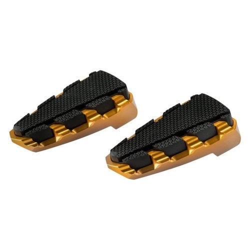 For Suzuki GSXR750 2004 Puig 20853T Hi-Tech Trail 2.0 Orange Foot Pegs