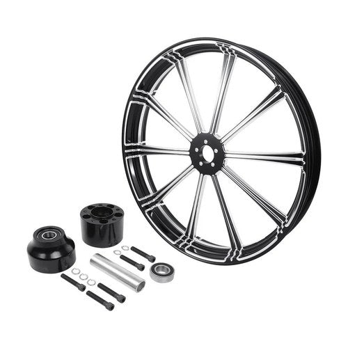 26x3.5'' Wheel Rim Hub Single Disc Fit For Harley Touring Road King Glide 97-21