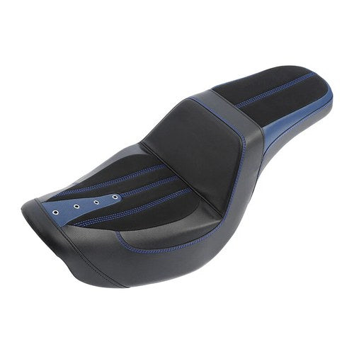 Driver & Passenger Seat Fit For Harley Dyna Fat Bob Super Glide Custom 2006-2017