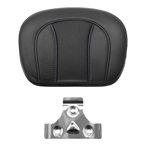 Passenger Sissy Bar Backrest Pad Fit For Touring Electra Street Road Glide Black