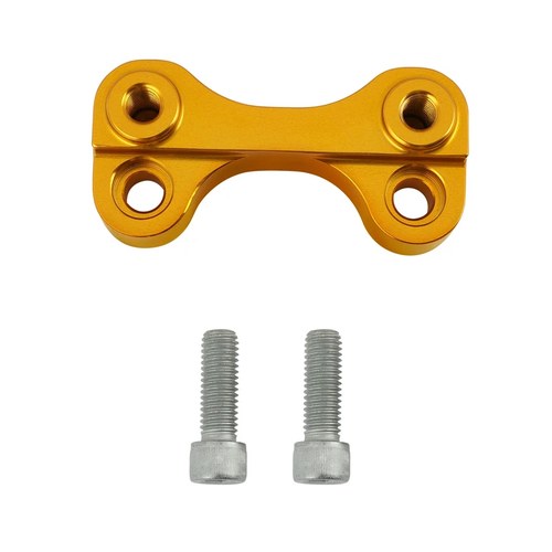 1'' Handlebar Pullback Plate Fit For Harley Dyna Softail Fxst Flsl Fxdwg 2000-25