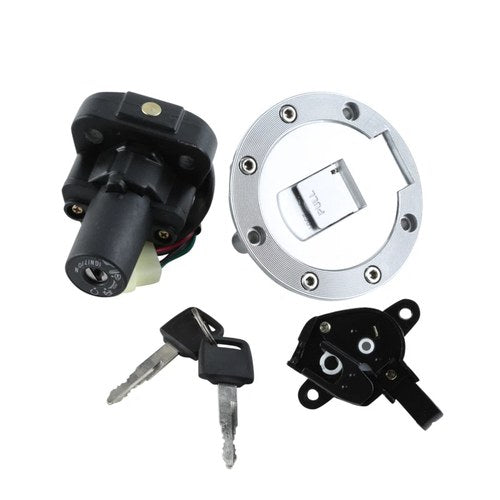 Ignition Switch Gas Cap Lock Set Keys Fit For Yamaha YZF600 1995-2002 2001 2000