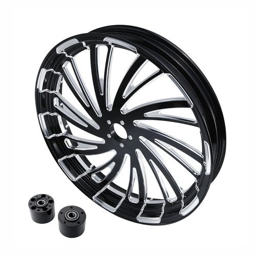21X3.5'' Front Wheel Rim Dual Disc Hub Fit For Harley Street Glide 08-23 non ABS