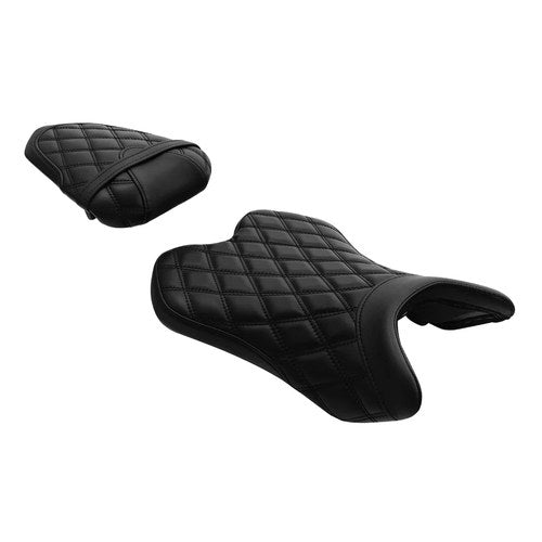 Rider Driver Passenger Seat Fit For Yamaha Yzf R1 YZFR1 YZF-R1 2007-2008 Black