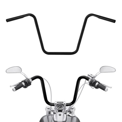 16" Rise 1" Ape Hanger Handlebar Fit For Harley Softail Slim Sportster Dyna FL